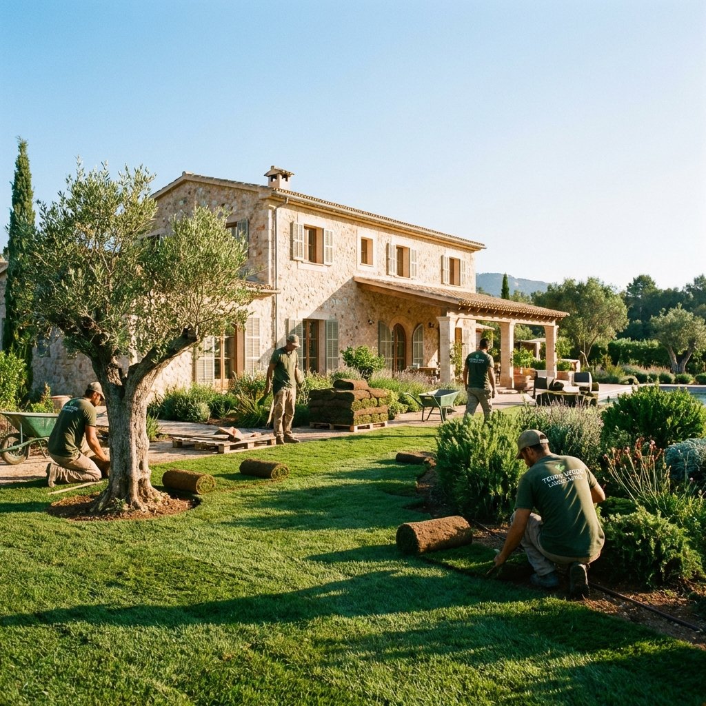 Urla Hazır Rulo Çim ve Çimlendirme Uygulaması